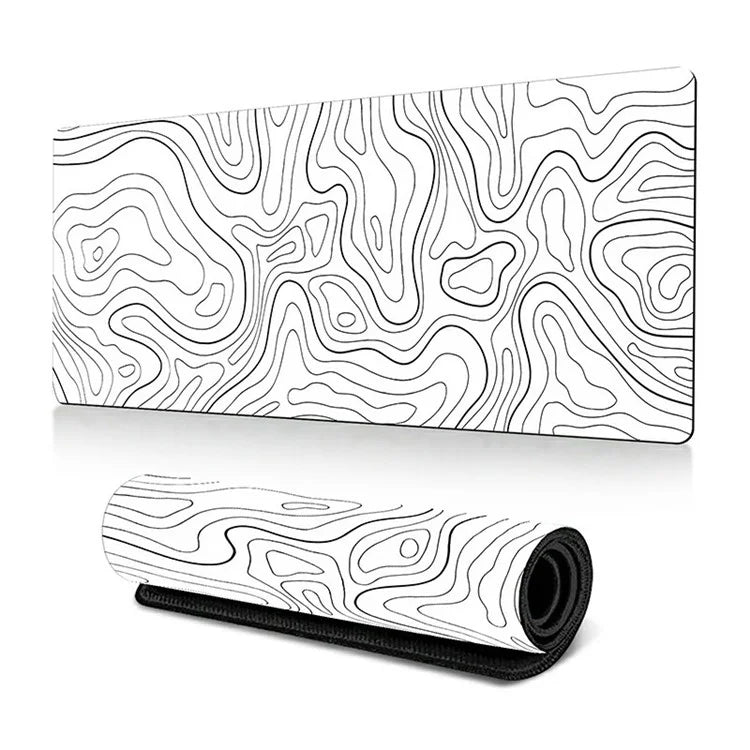 300*700*3mm Large Mouse Pad Abstract Pattern Anti-skid Computer Laptop Desktop Mat