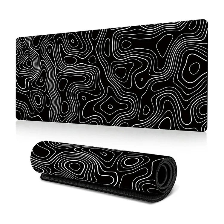 300*700*3mm Large Mouse Pad Abstract Pattern Anti-skid Computer Laptop Desktop Mat