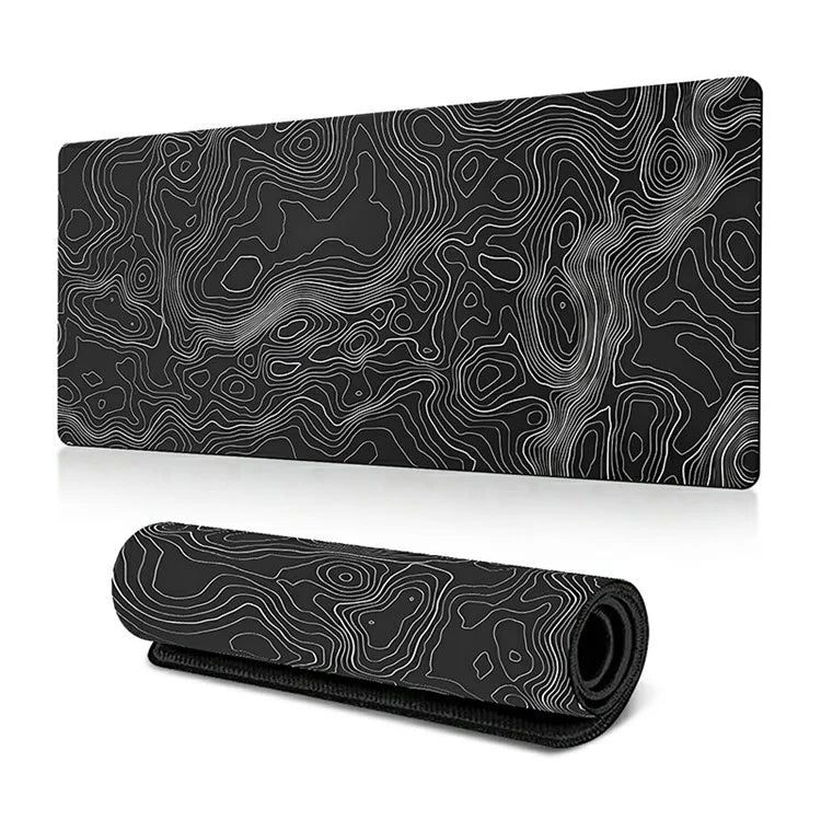300*700*3mm Large Mouse Pad Abstract Pattern Anti-skid Computer Laptop Desktop Mat