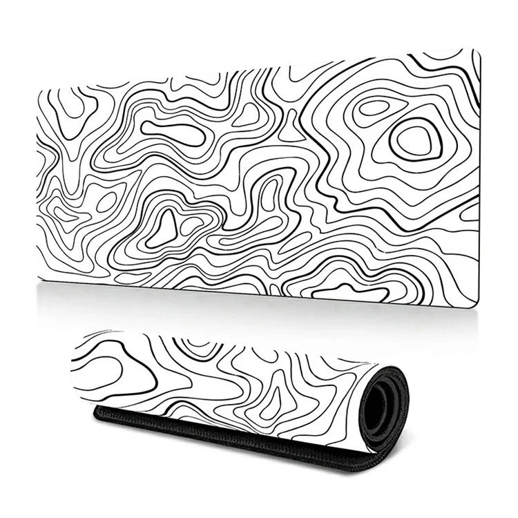 300*700*3mm Large Mouse Pad Abstract Pattern Anti-skid Computer Laptop Desktop Mat6