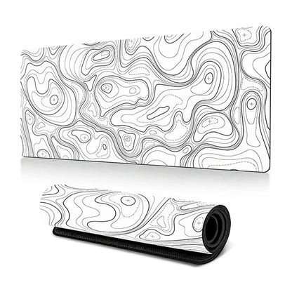 300*700*2mm Rubber Mouse Pad Abstract Pattern Anti-skid Computer Desktop Mat