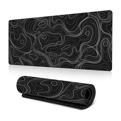 300*700*2mm Rubber Mouse Pad Abstract Pattern Anti-skid Computer Desktop Mat