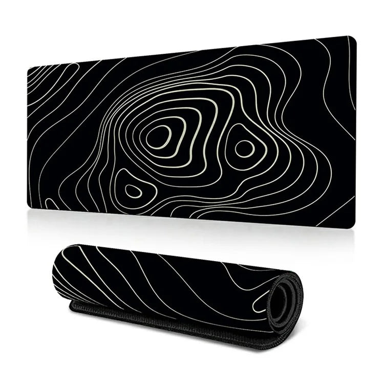 300*700*2mm Rubber Mouse Pad Abstract Pattern Anti-skid Computer Desktop Mat
