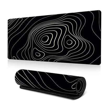 300*700*2mm Rubber Mouse Pad Abstract Pattern Anti-skid Computer Desktop Mat