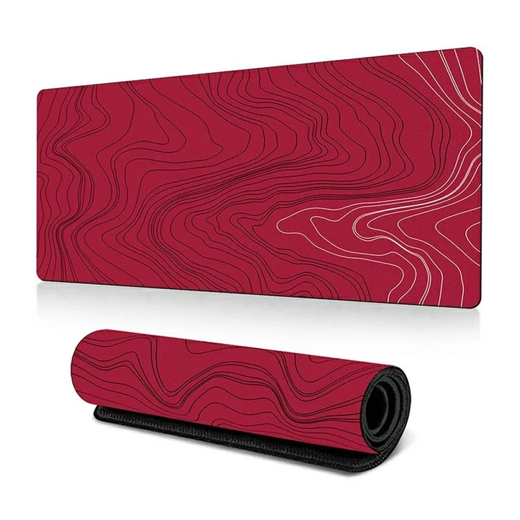 300*700*2mm Rubber Mouse Pad Abstract Pattern Anti-skid Computer Desktop Mat