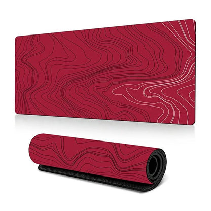 300*700*2mm Rubber Mouse Pad Abstract Pattern Anti-skid Computer Desktop Mat