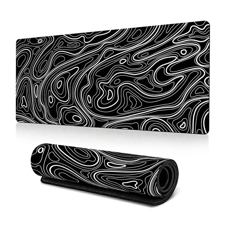 300*700*2mm Rubber Mouse Pad Abstract Pattern Anti-skid Computer Desktop Mat