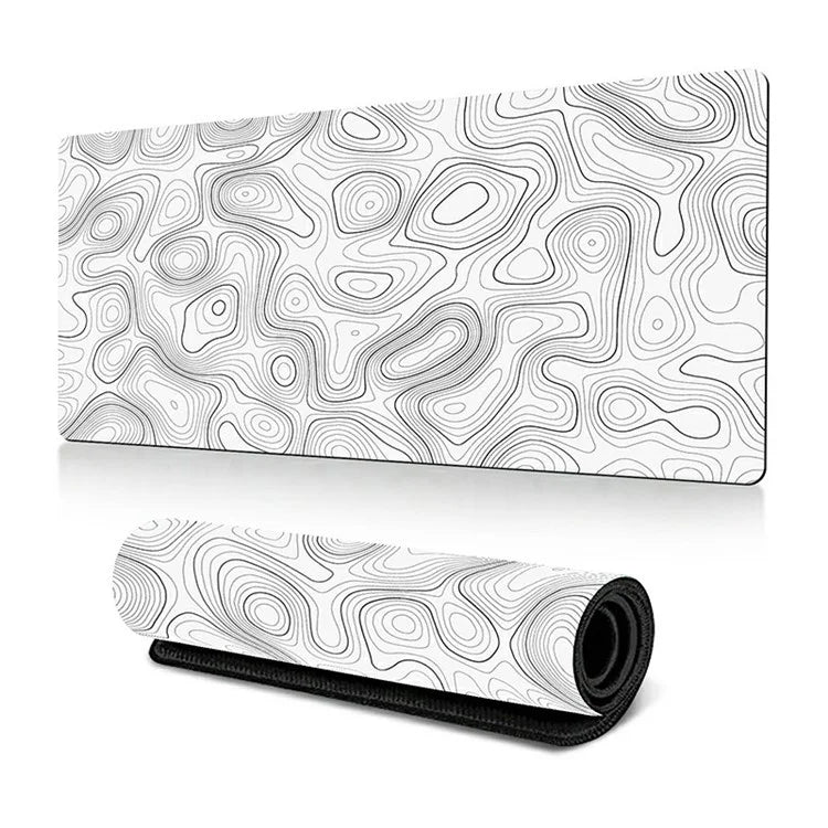 300*700*2mm Rubber Mouse Pad Abstract Pattern Anti-skid Computer Desktop Mat