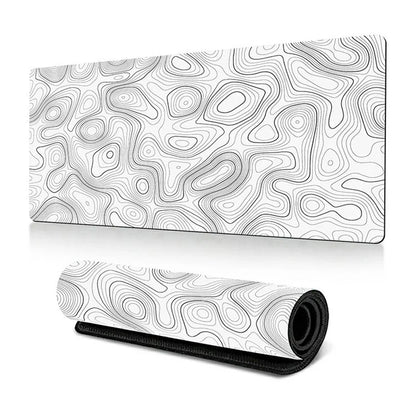 300*700*2mm Rubber Mouse Pad Abstract Pattern Anti-skid Computer Desktop Mat