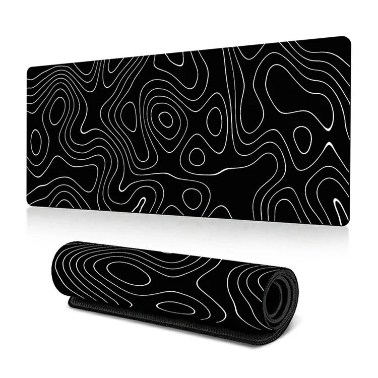300*700*2mm Rubber Mouse Pad Abstract Pattern Anti-skid Computer Desktop Mat