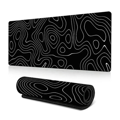 300*700*2mm Rubber Mouse Pad Abstract Pattern Anti-skid Computer Desktop Mat
