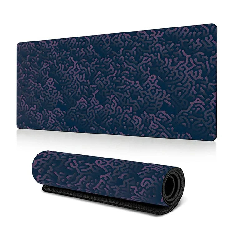 300*800*2mm Large Mouse Pad Stylish Abstract Pattern Anti-skid Desktop Mat
