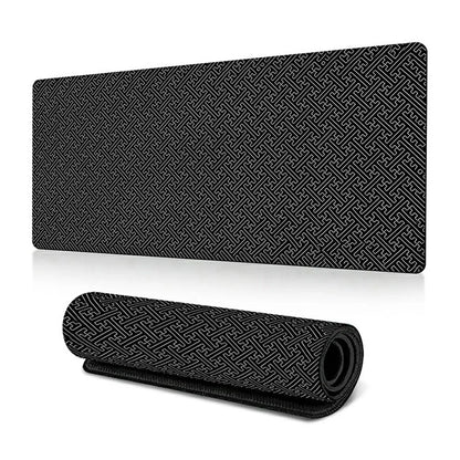 300*800*2mm Large Mouse Pad Stylish Abstract Pattern Anti-skid Desktop Mat2
