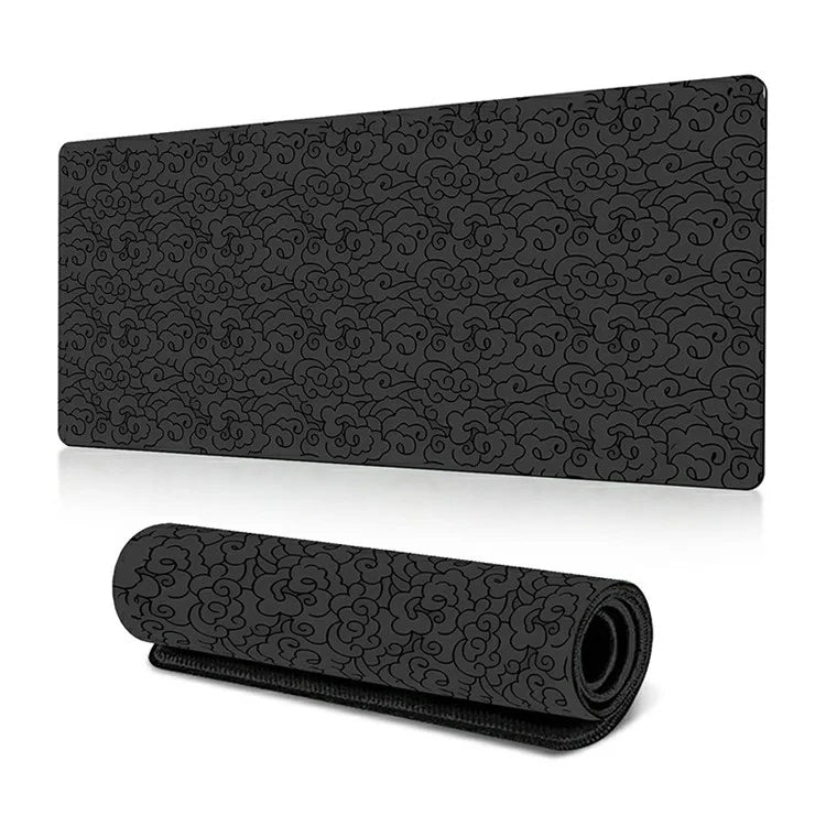 300*800*2mm Large Mouse Pad Stylish Abstract Pattern Anti-skid Desktop Mat3