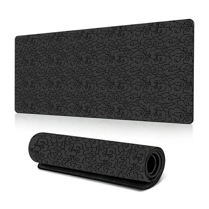 300*800*2mm Large Mouse Pad Stylish Abstract Pattern Anti-skid Desktop Mat3