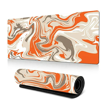 300 x 600 x 3mm Abstract Fluid Pattern Mouse Pad Large Non-Slip Rubber Mouse Mat