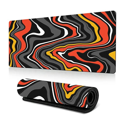 300 x 600 x 2mm Abstract Fluid Pattern Mouse Pad Desk Large Mouse Mat
