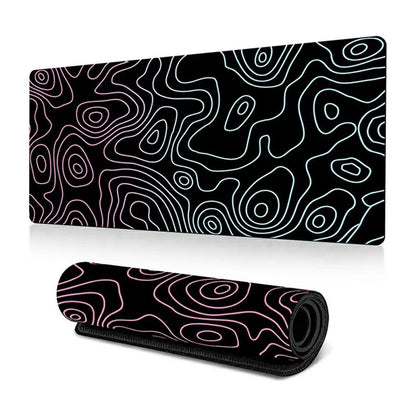 300 x 600 x 2mm Abstract Pattern Large Mouse Pad Creative Desk Mouse Mat