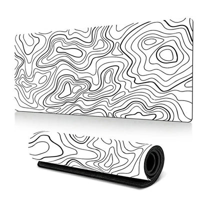 300 x 600 x 2mm Abstract Pattern Large Mouse Pad Creative Desk Mouse Mat