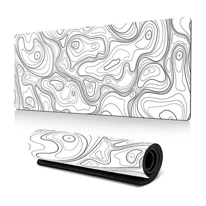 300 x 600 x 2mm Creative Large Mouse Pad Abstract Pattern Desk Mouse Mat