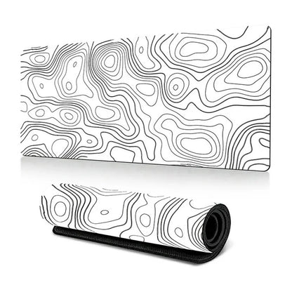 300 x 600 x 2mm Creative Large Mouse Pad Abstract Pattern Desk Mouse Mat