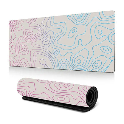 300 x 600 x 2mm Creative Large Mouse Pad Abstract Pattern Desk Mouse Mat