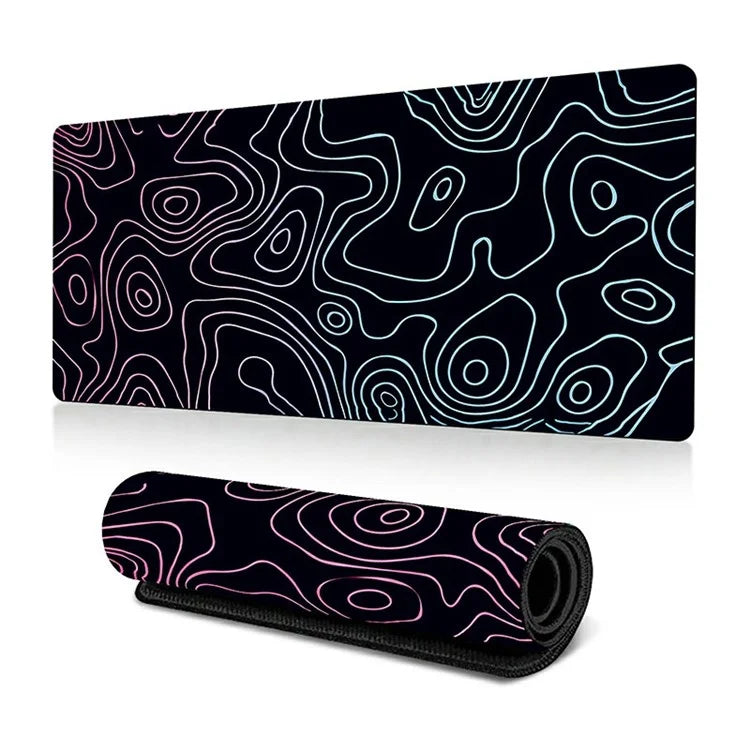 300 x 600 x 2mm Creative Large Mouse Pad Abstract Pattern Desk Mouse Mat