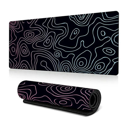 300 x 600 x 2mm Creative Large Mouse Pad Abstract Pattern Desk Mouse Mat