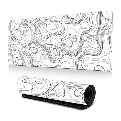 300 x 600 x 2mm Creative Large Mouse Pad Abstract Pattern Desk Mouse Mat