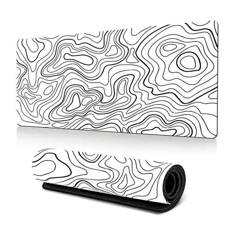 300 x 600 x 2mm Creative Large Mouse Pad Abstract Pattern Desk Mouse Mat
