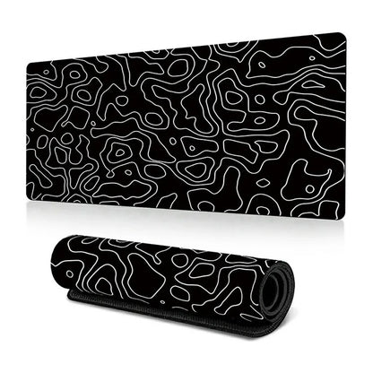 300 x 600 x 2mm Creative Large Mouse Pad Abstract Pattern Desk Mouse Mat