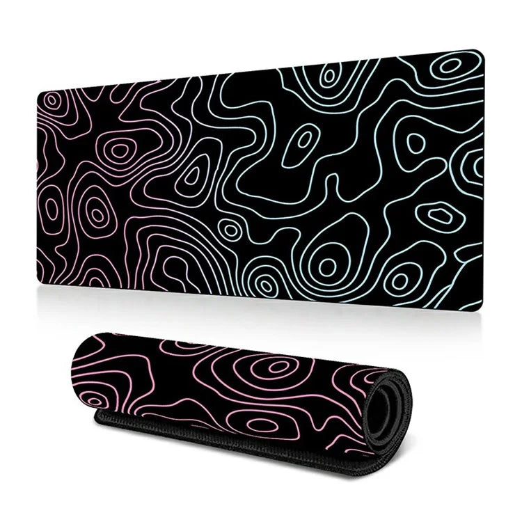 300 x 600 x 3mm Creative Abstract Pattern Mouse Pad Desk Large Mouse Mat