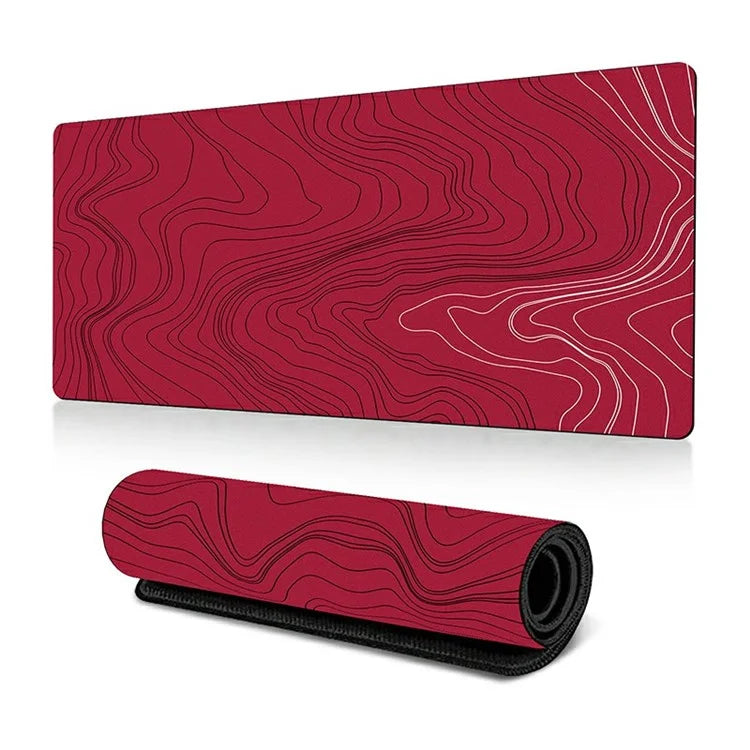 300 x 600 x 3mm Abstract Pattern Rubber Mouse Pad Non-Slip Large Mouse Mat