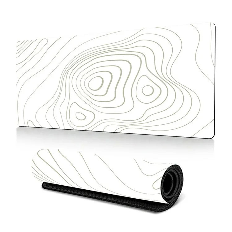 300 x 600 x 3mm Abstract Pattern Rubber Mouse Pad Non-Slip Large Mouse Mat