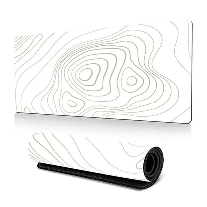 300 x 600 x 3mm Abstract Pattern Rubber Mouse Pad Non-Slip Large Mouse Mat