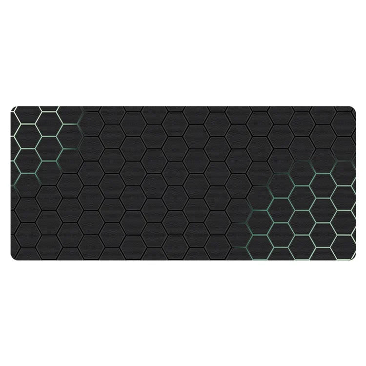 300x600x2mm Honeycomb Pattern Rubber Mouse Pad Anti-skid Computer Desktop Mat