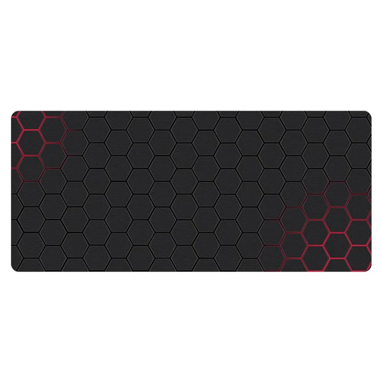 300x600x2mm Honeycomb Pattern Rubber Mouse Pad Anti-skid Computer Desktop Mat