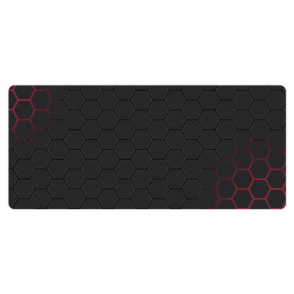 300x600x2mm Honeycomb Pattern Rubber Mouse Pad Anti-skid Computer Desktop Mat