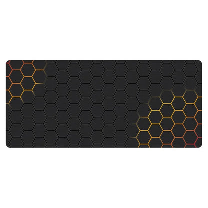 300x600x2mm Honeycomb Pattern Rubber Mouse Pad Anti-skid Computer Desktop Mat