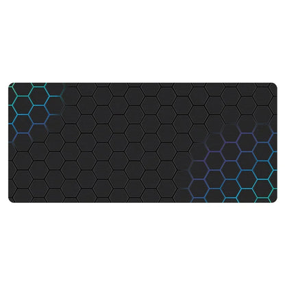 300x600x2mm Honeycomb Pattern Rubber Mouse Pad Anti-skid Computer Desktop Mat