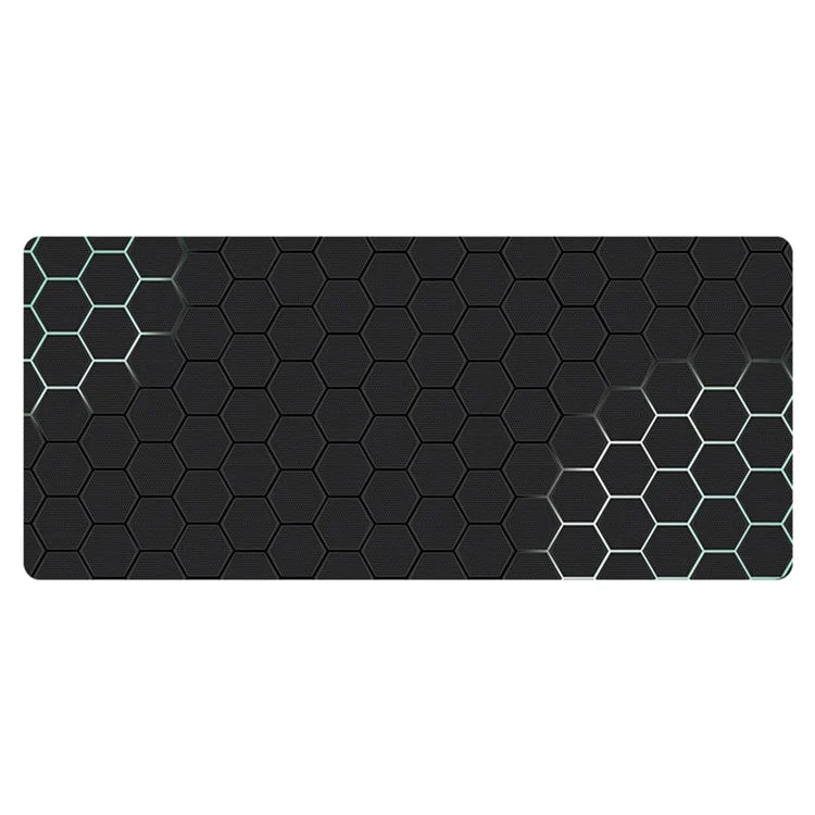 300x600x3mm Honeycomb Pattern Mouse Pad Anti-skid Rubber Computer Desktop Mat