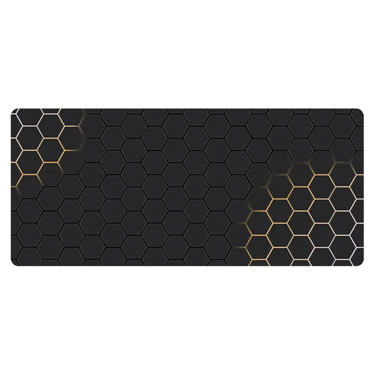 300x600x3mm Honeycomb Pattern Mouse Pad Anti-skid Rubber Computer Desktop Mat
