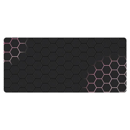 300x700x3mm Honeycomb Pattern Large Mouse Pad Anti-skid Rubber Desktop Mat