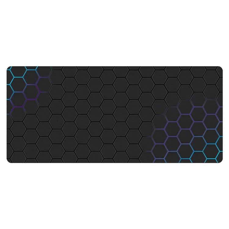 300x700x3mm Honeycomb Pattern Large Mouse Pad Anti-skid Rubber Desktop Mat