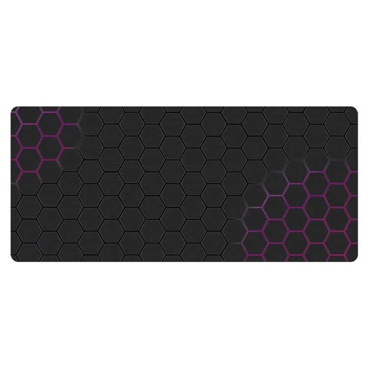 300x700x2mm Large Mouse Pad Honeycomb Pattern Anti-skid Rubber Desktop Mat1
