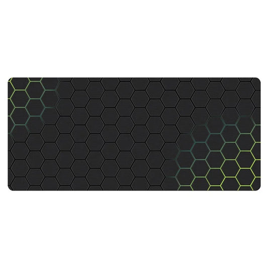 300x700x2mm Large Mouse Pad Honeycomb Pattern Anti-skid Rubber Desktop Mat3