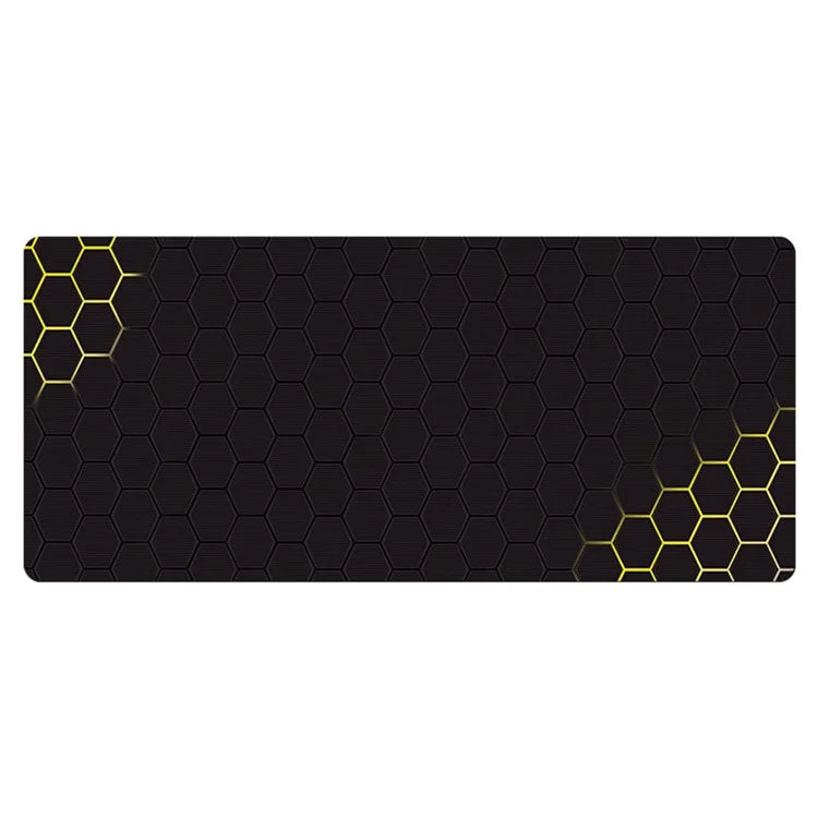 300x700x2mm Large Mouse Pad Honeycomb Pattern Anti-skid Rubber Desktop Mat2