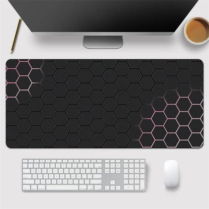 300x800x2mm Honeycomb Pattern Gaming Mouse Pad Computer Laptop Desktop Mat