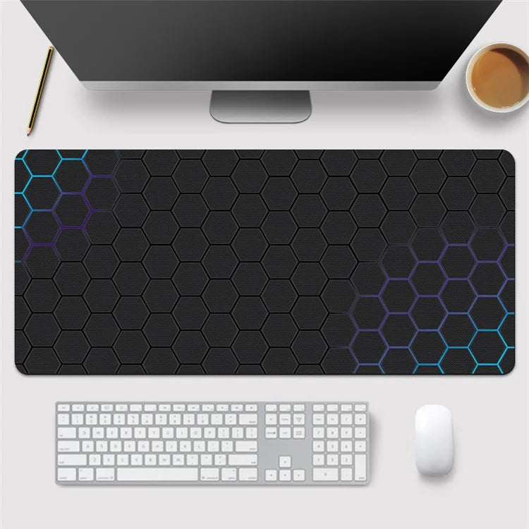 300x800x2mm Honeycomb Pattern Gaming Mouse Pad Computer Laptop Desktop Mat