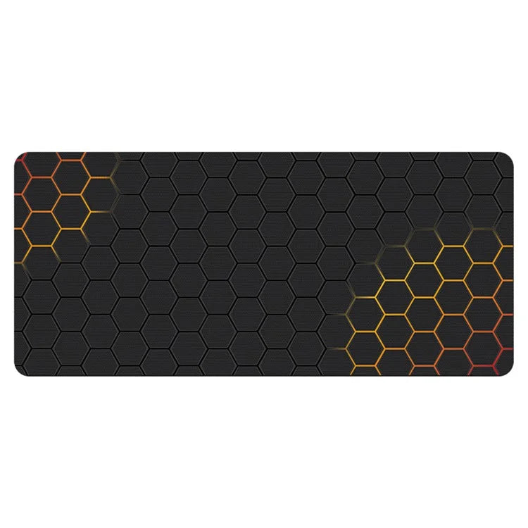 400x900x3mm Rubber Mouse Pad Honeycomb Pattern E-sport Gaming Desktop Mat